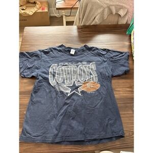 Vintage 90s Single Stitch Logo 7 Dallas Cowboys T-Shirt 1992 NFL Football USA XL